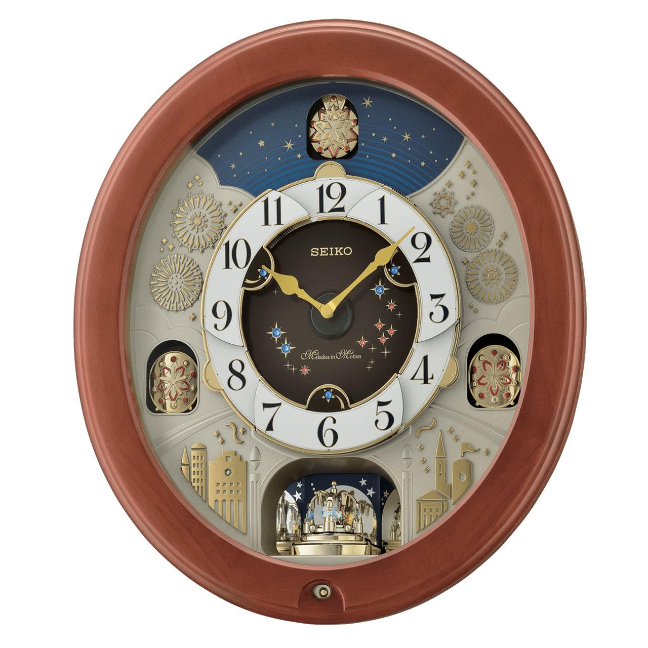 motion melody clock seiko
