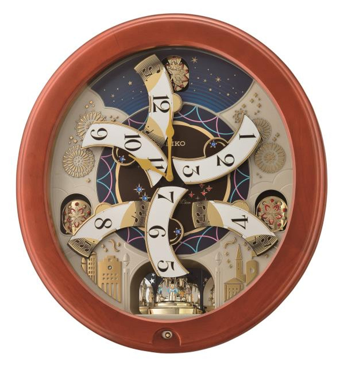 motion melody clock seiko