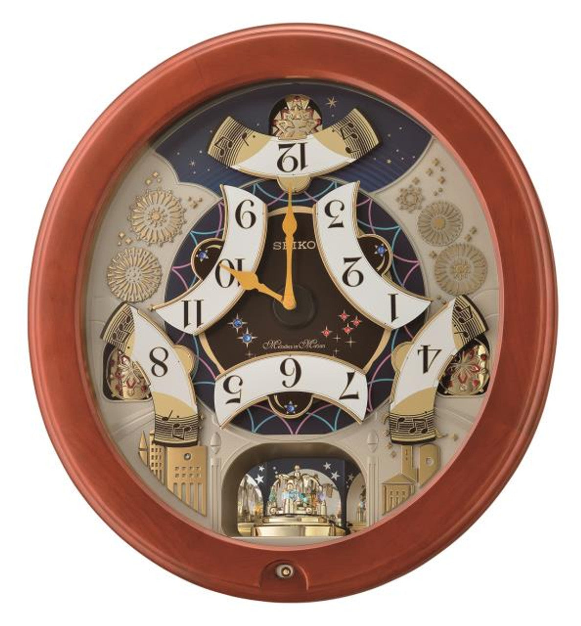 motion melody clock seiko
