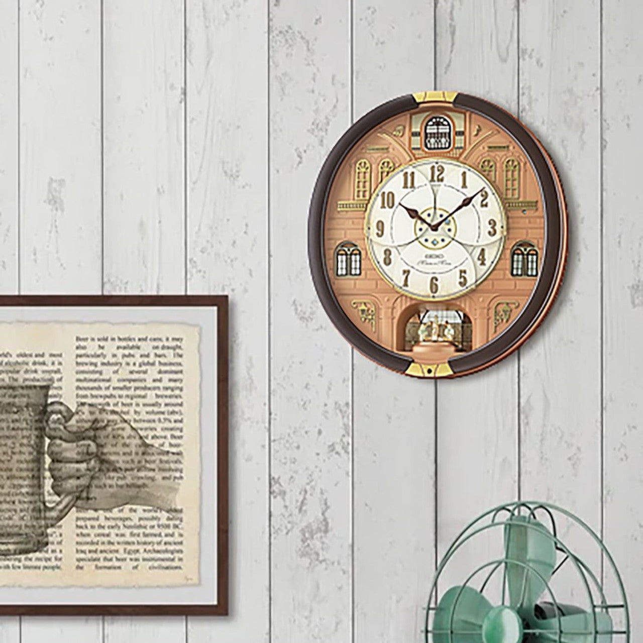 motion melody clock seiko